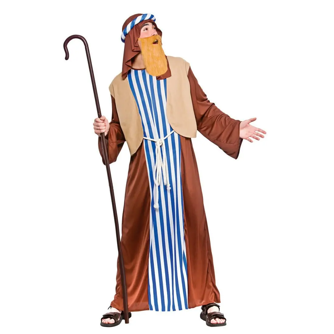 Joseph Adults Nativity Play Mens Christmas Costume 1