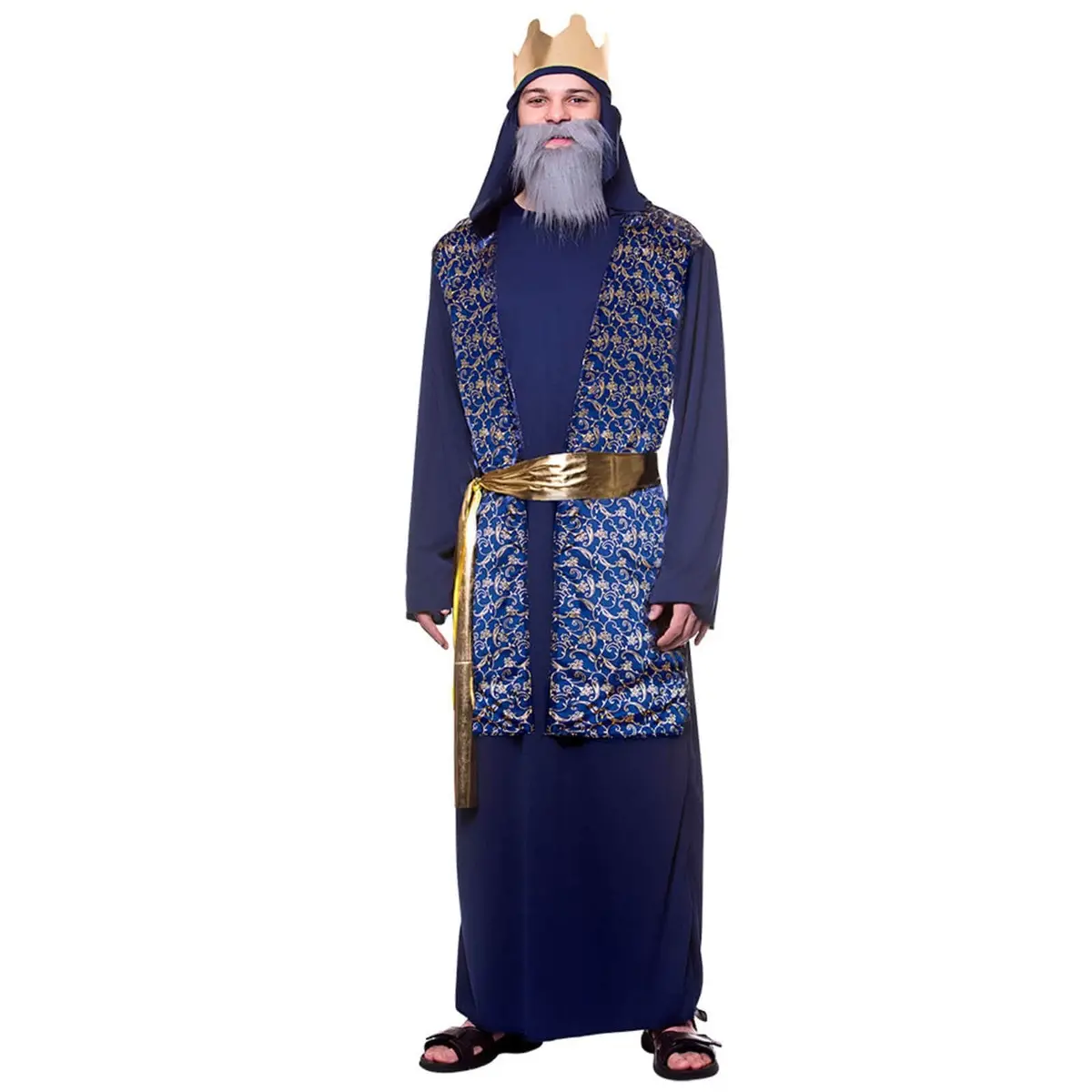 Adults Wise Man Costume Christmas Nativity Fancy Dress 1
