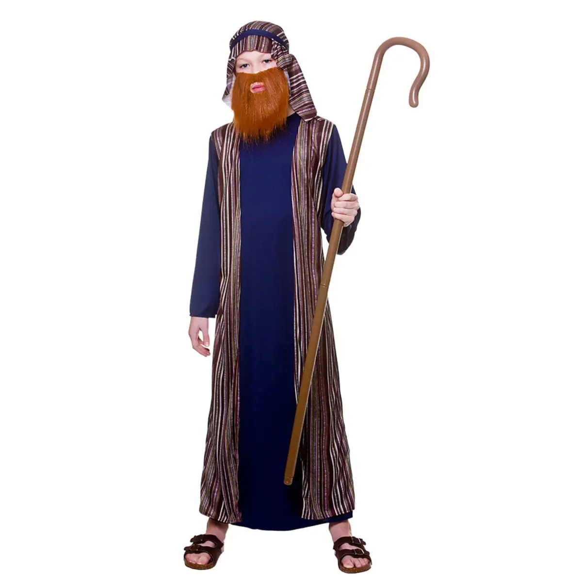 Boys Blue Shepherd Halloween Xmas Fancy Dress Costume 1