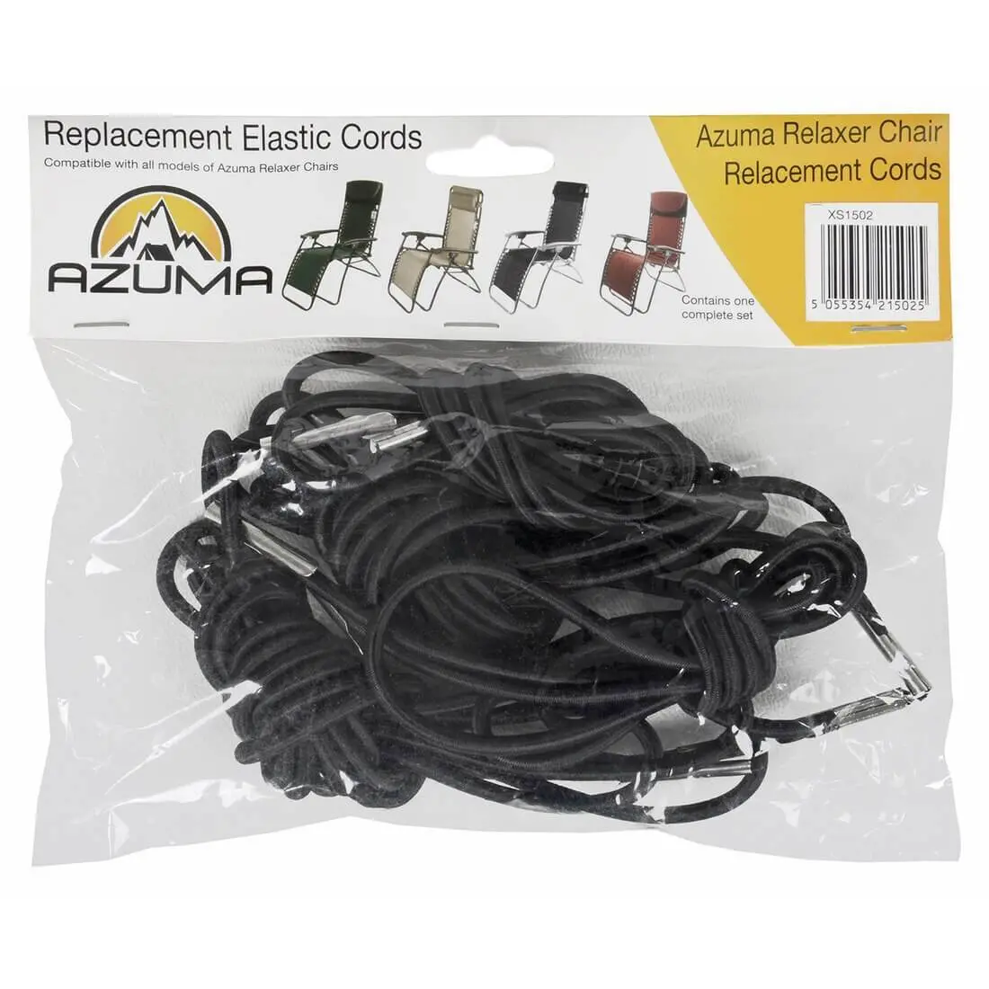 Black Elastic Cord Replacement For Azuma Relaxer Chair 1