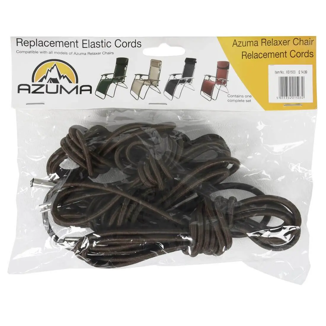 Brown Elastic Cord Replacement For Azuma Relaxer Chair 1