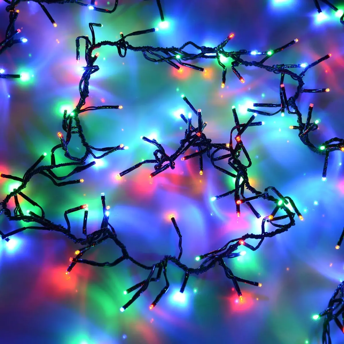 Multi Function Indoor & Outdoor Christmas Fairy Cluster Lights 1