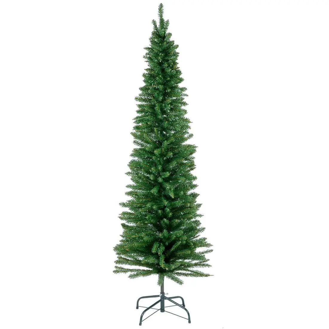 6Ft (180Cm) Green Tall Thin Pencil Pine Christmas Xmas Tree 1