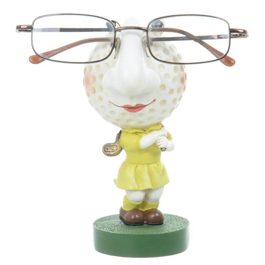 Lady Golfers Specs Novelty Reading Glasses Holder Figure 1