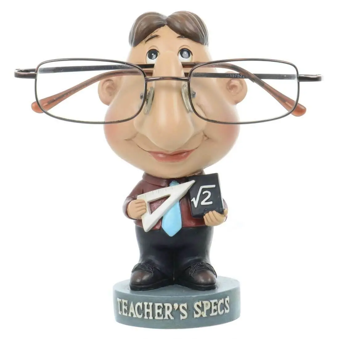 Man Maths Teachers Specs Novelty Reading Glasses Holder Figure 1