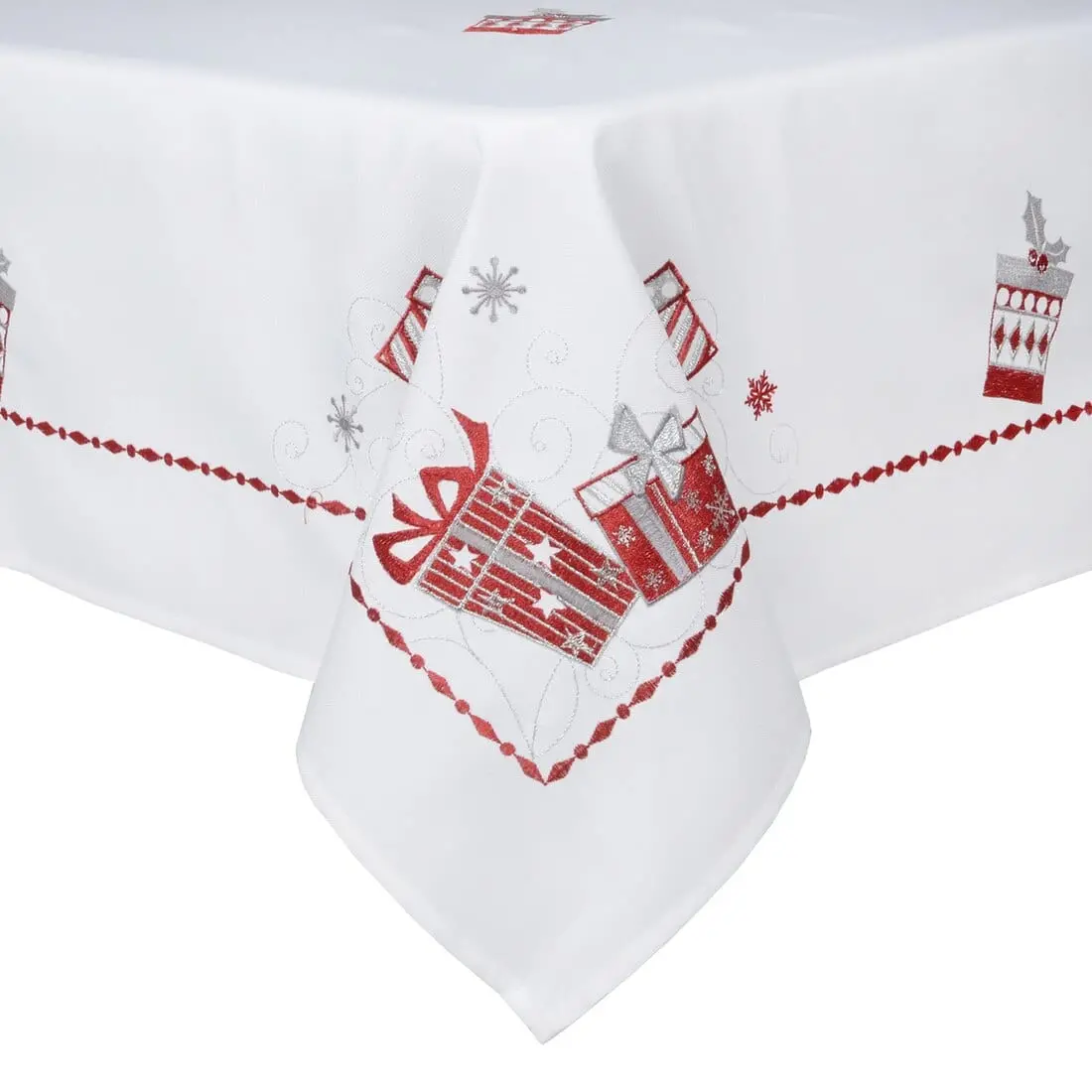 Christmas Presents Fabric Tablecloths / Napkins Xmas Decoration 1