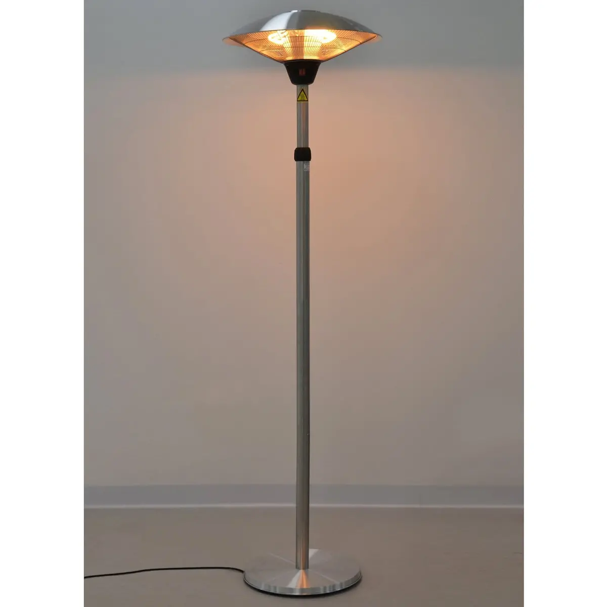 Azuma Large Patio Heater 3 Settings Adjustable Height 2100W 1