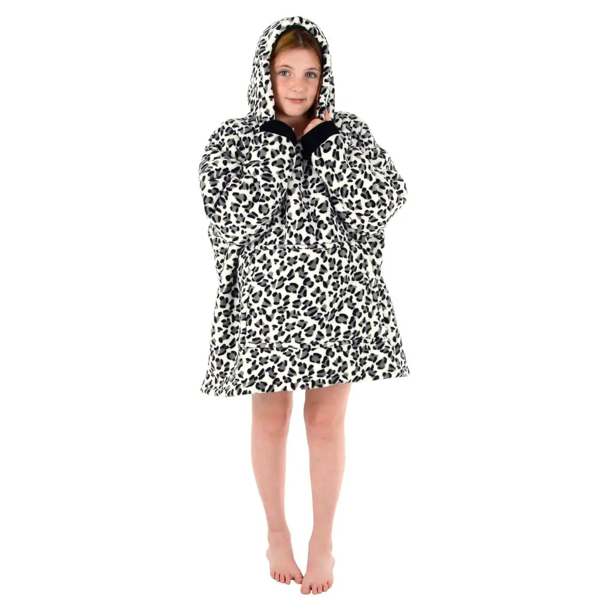 Teens Hoodie Blanket Unisex Oversized Sherpa Fleece Sweatshirt 6