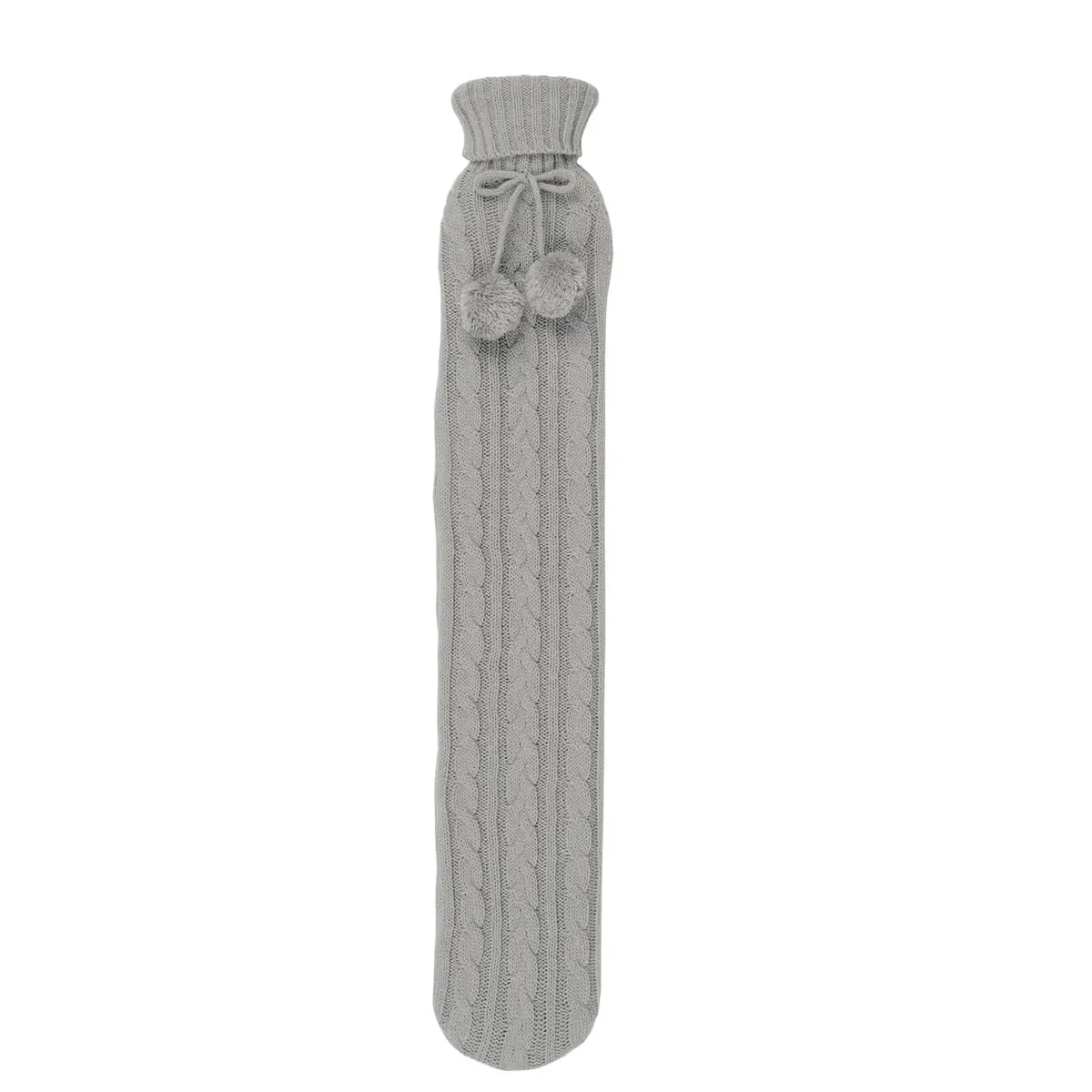 Hodge & Hodge 72Cm Long Hot Water Bottle Knitted Cover 2L 1