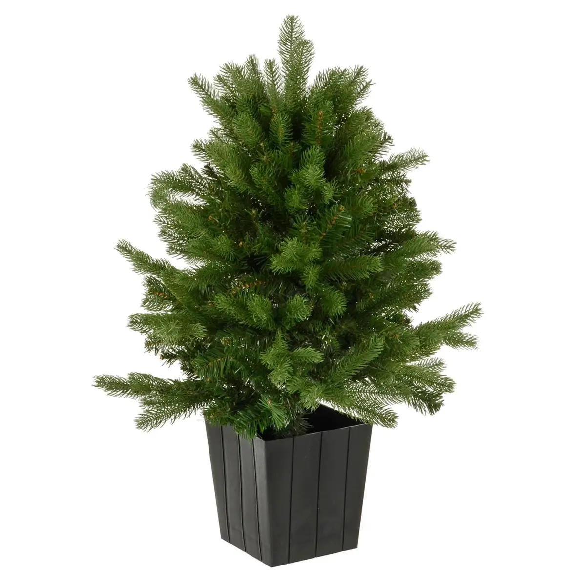 90Cm Christmas Tree In Pot Green Artificial Mixed Pine 1