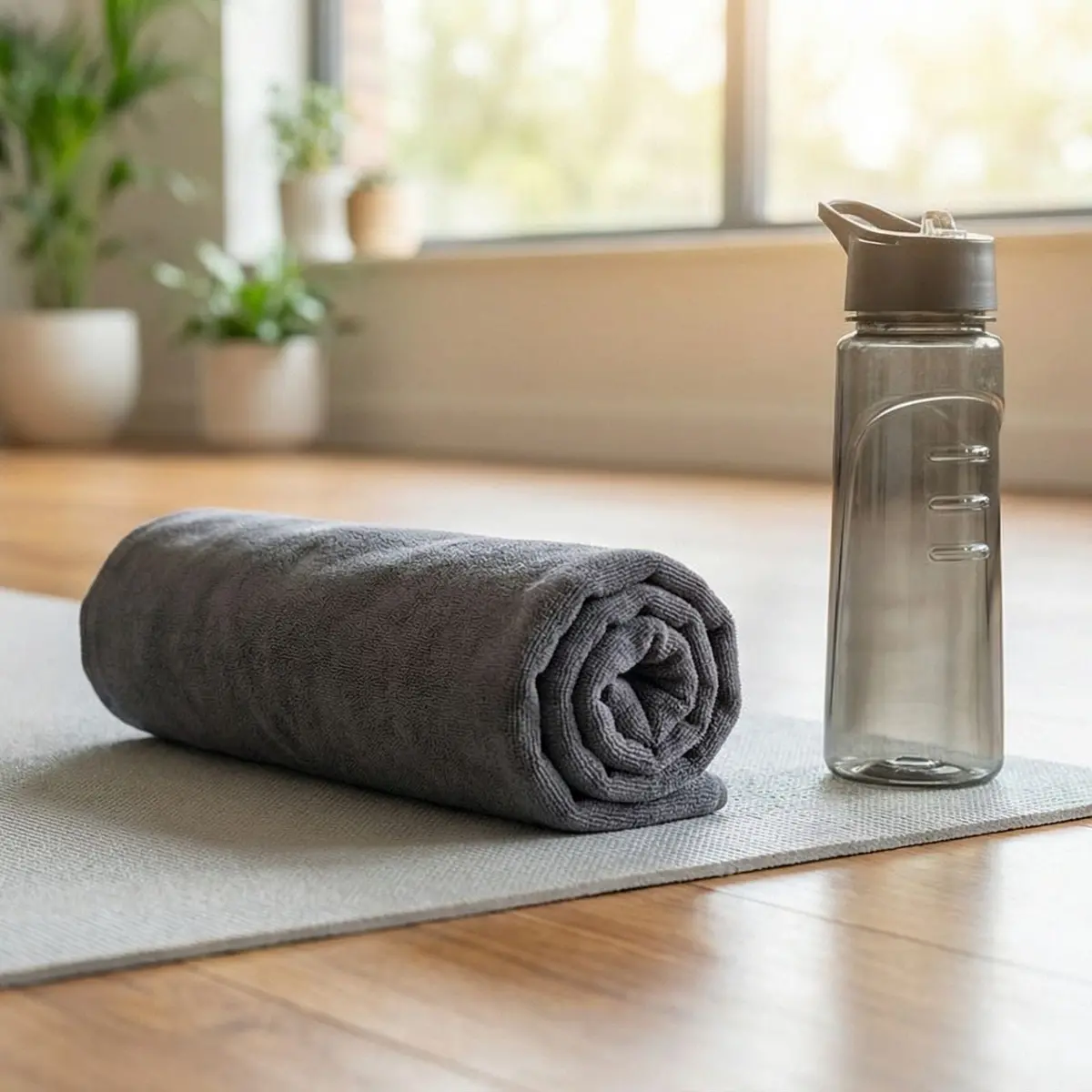 Micro-Pro Multi Purpose Towel Grey Microfibre Drying Cloth 120Cm 1