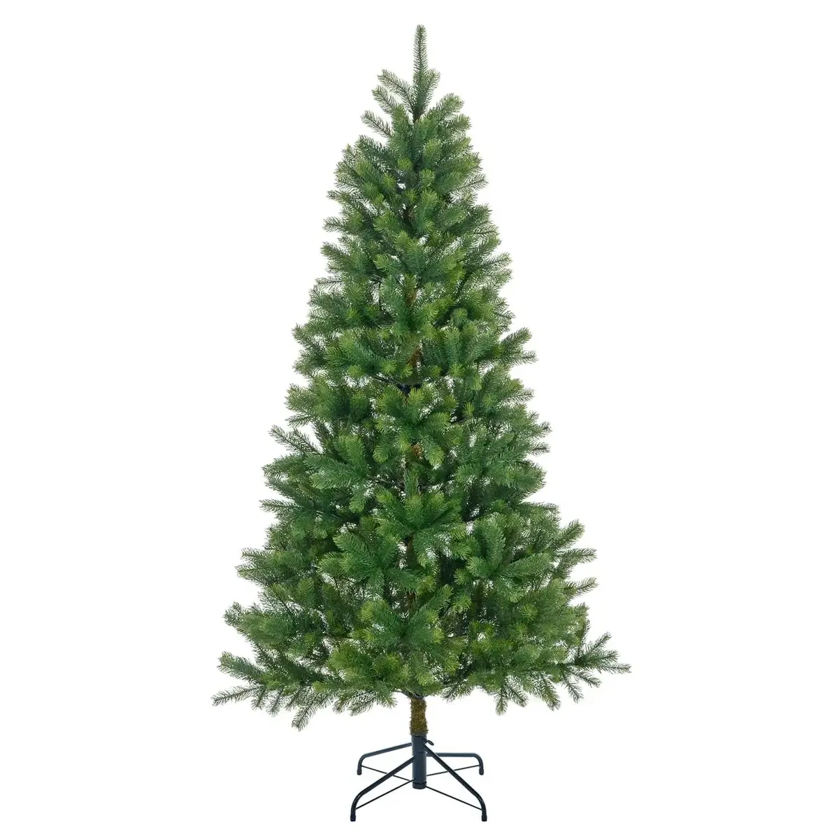 Green Pine Artificial Christmas Tree Full Thick Branches 5Ft-8Ft 1