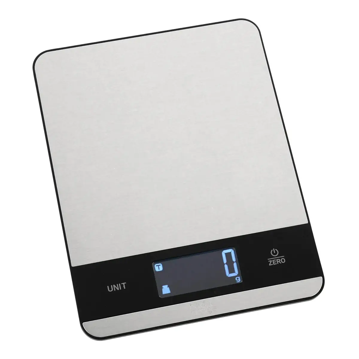 Slim Electronic Kitchen Scales Compact Stainless Steel Black 1