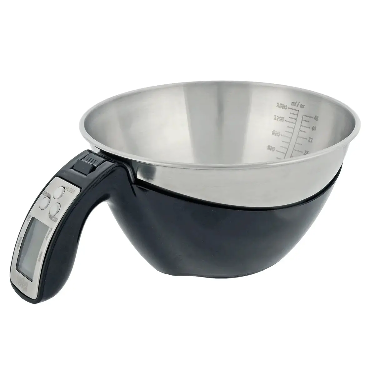Electronic Measuring Cup Kitchen Scales Stainless Steel Bowl 1.5L 1
