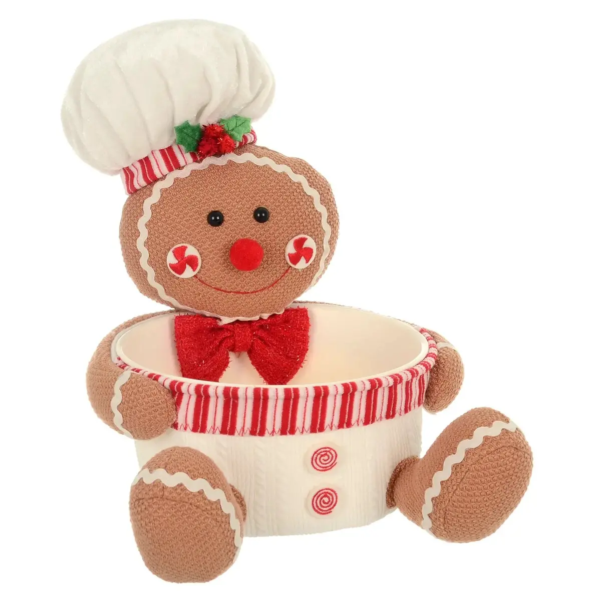 Mr Crimbo Gingerbread Figure Christmas Candy Holder Treats 27Cm 1