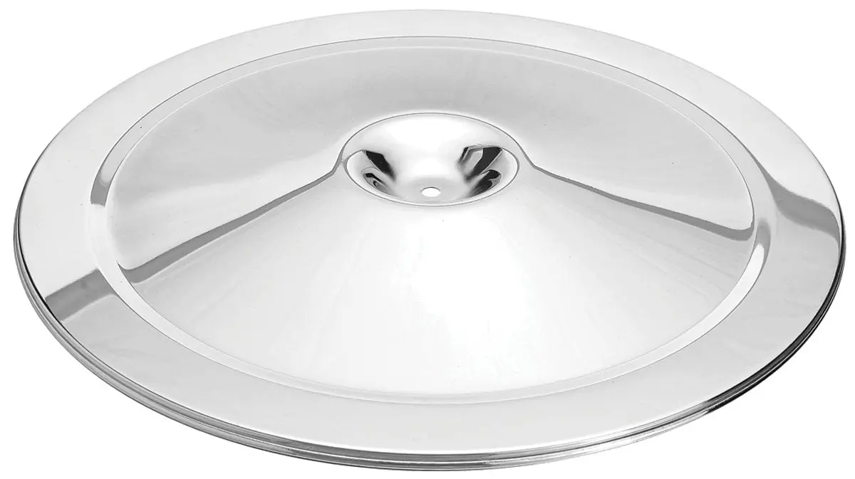 Air Cleaner Lid, 14"Dia. Chrome,  New 1