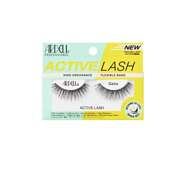 Pestañas Postizas Active Lash Press On Gainz - Ardell 1