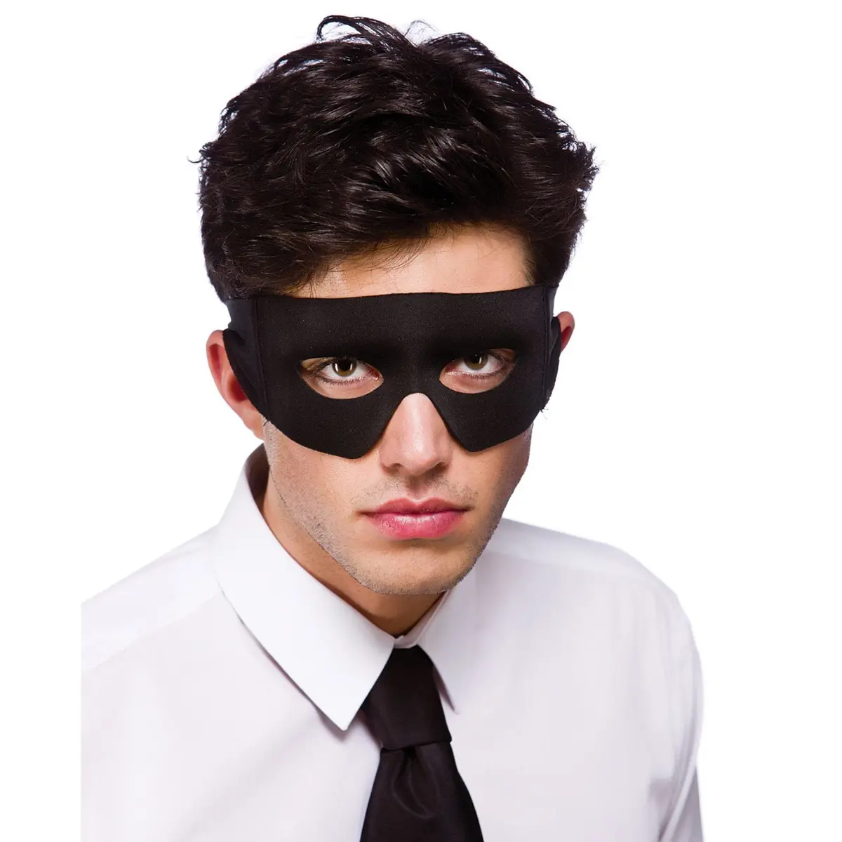 Bandit Superhero Eyemask Adults Fancy Dress Halloween Mask 1