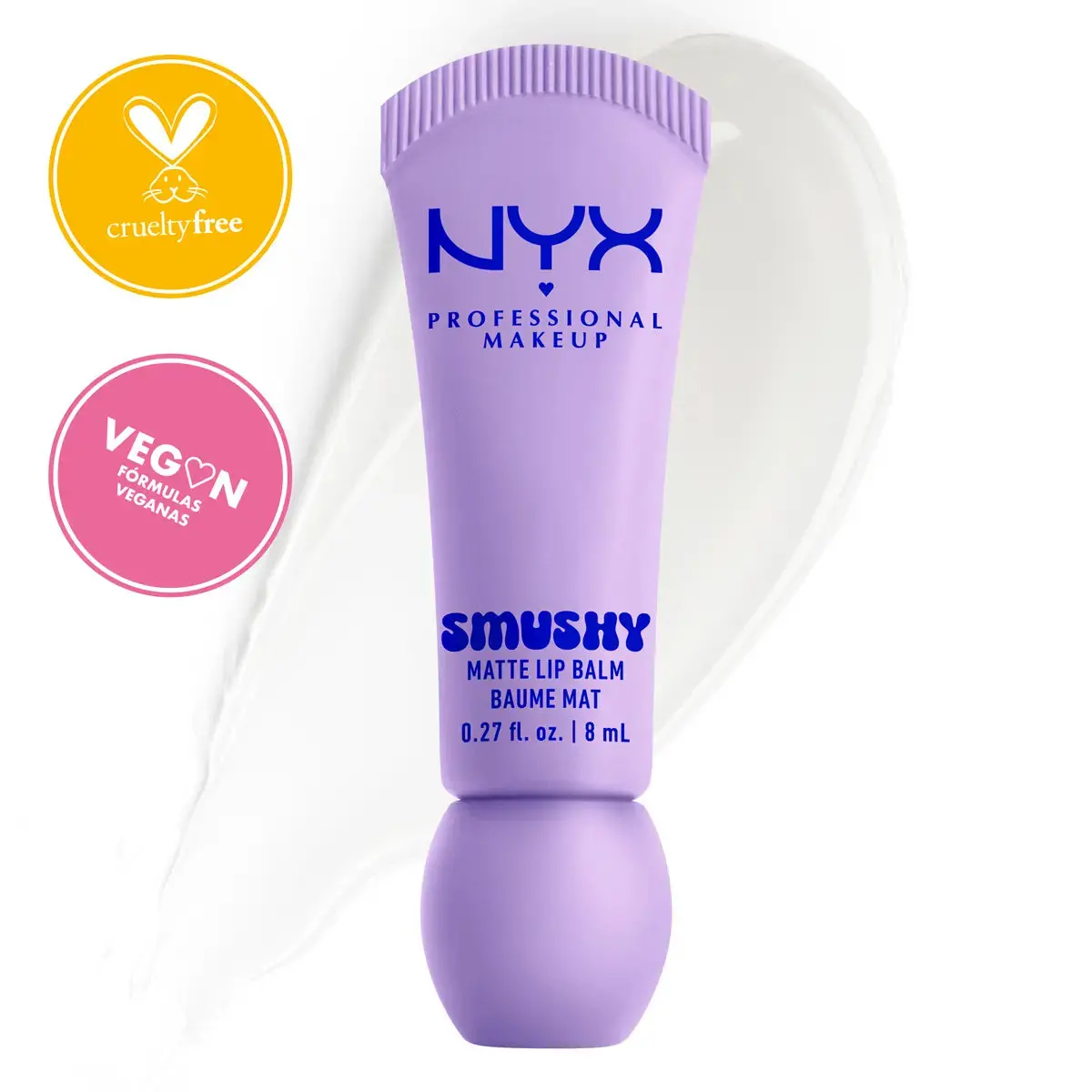 Bálsamo Labial Mate Smushy - Nyx Professional Makeup 1