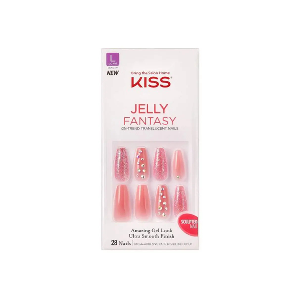 Be Jelly- Kiss  Jelly Fantasy Nails 1