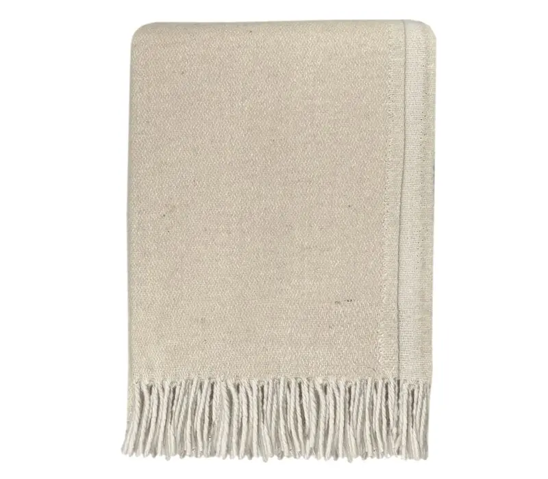 Wollen Plaid - Beige 1