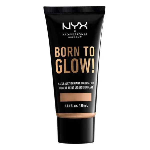 Base De Maquillaje Born To Glow Naturally Radiant Foundation - Outlet Nyx Professional Makeup 1