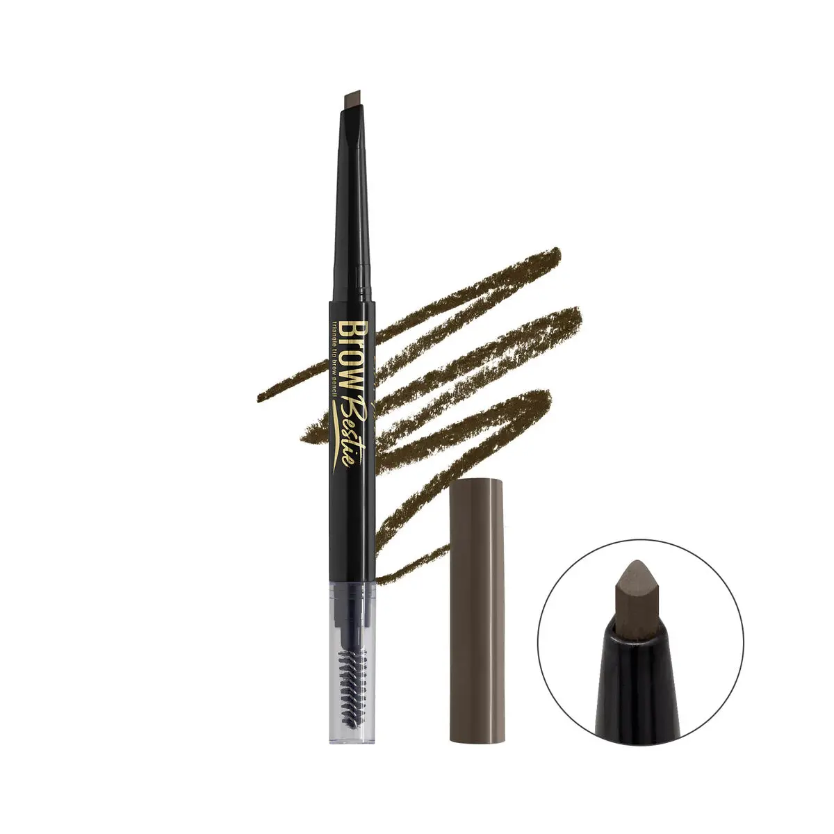 Brow Bestie Lapiz Triangular Retractial Para Cejas - La Girl 1