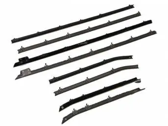 Window Felts Kit, Coup Oe Type,8Pc 67 Camaro Firebird 1