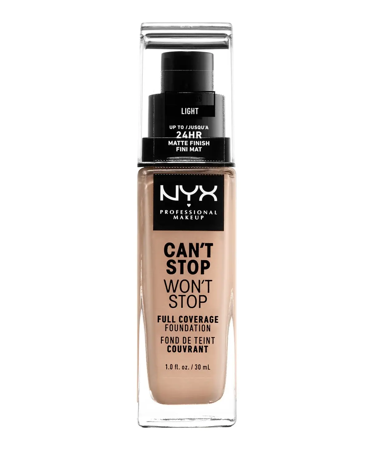 Base De Maquillaje Can´T Stop Won´T Stop Foundation - Outlet Nyx Professional Makeup 1