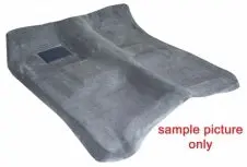 Carpet, Molded, 4Spd, 68-72 A-Body, El Mc, 69-72 Gp, Loop Pile, Black 1