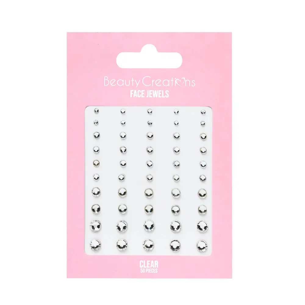 Face Jewels Clear - Outlet Beauty Creations 1