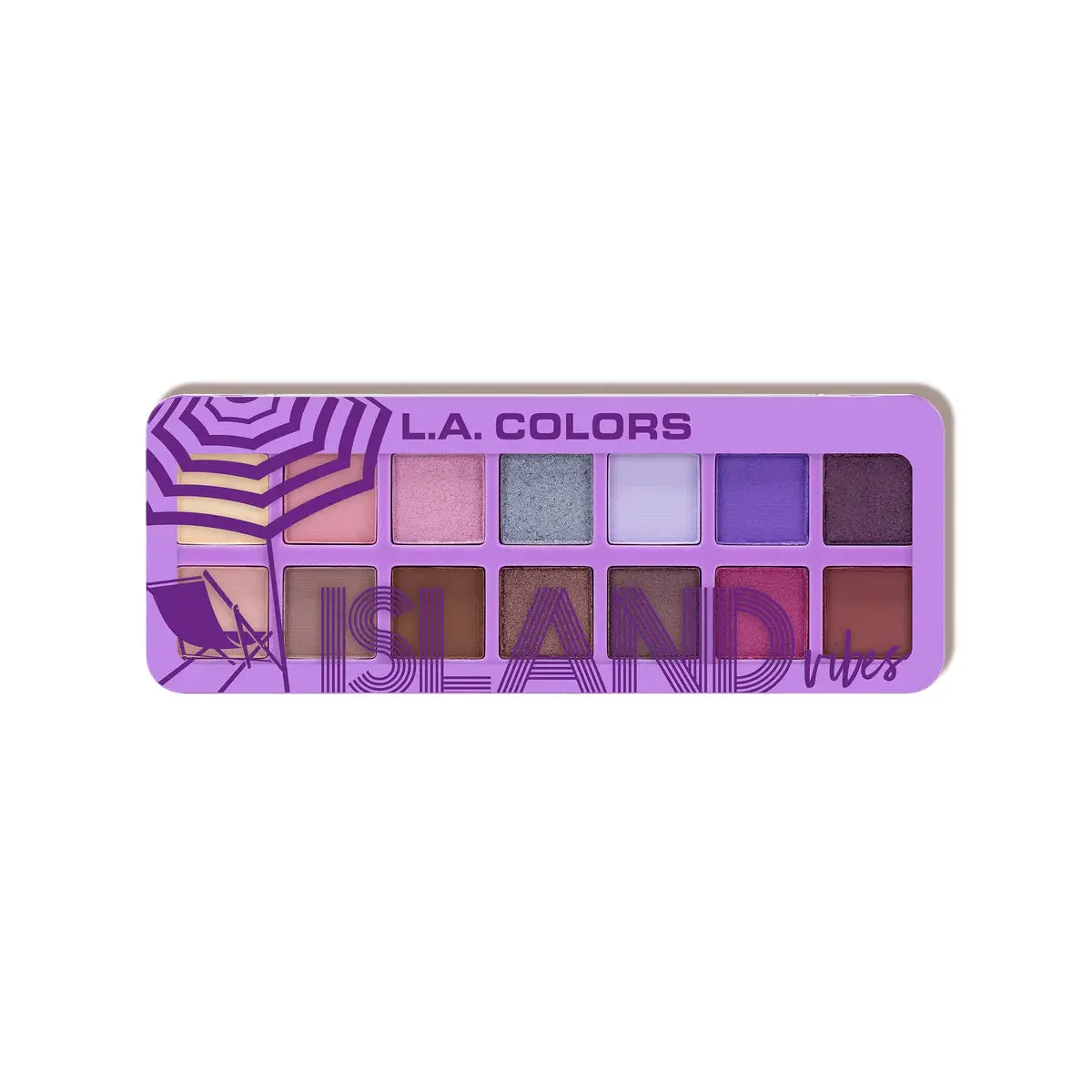 Coastal Chill Paleta De Sombras Island Vibes - La Colors 1