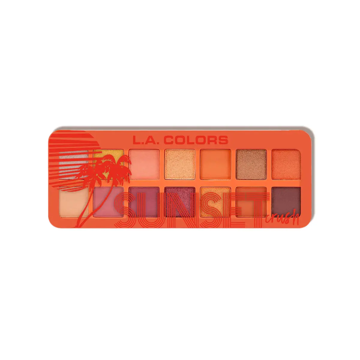Coastal Chill Paleta De Sombras Sunset Crush - La Colors 1