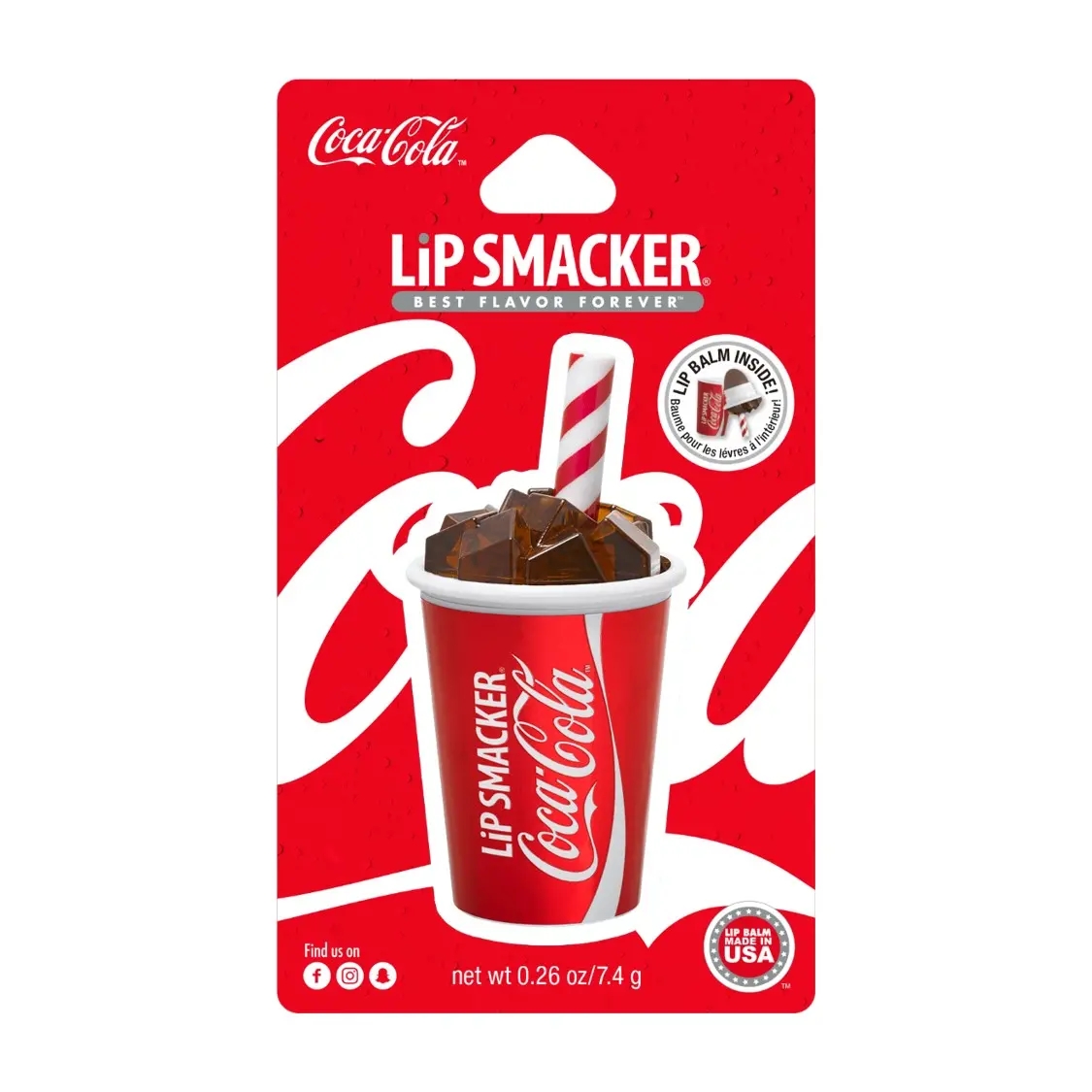 Coca Cola Soda Bálsamo Labial- Lip Smacker 1