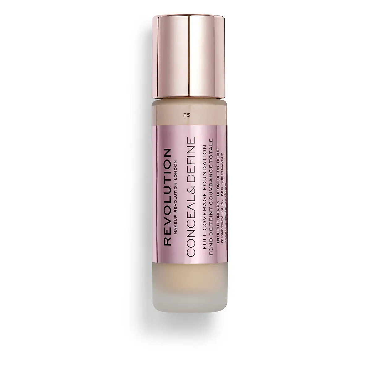 Base De Maquillaje Conceal And Define Foundation - Outlet Makeup Revolution 1