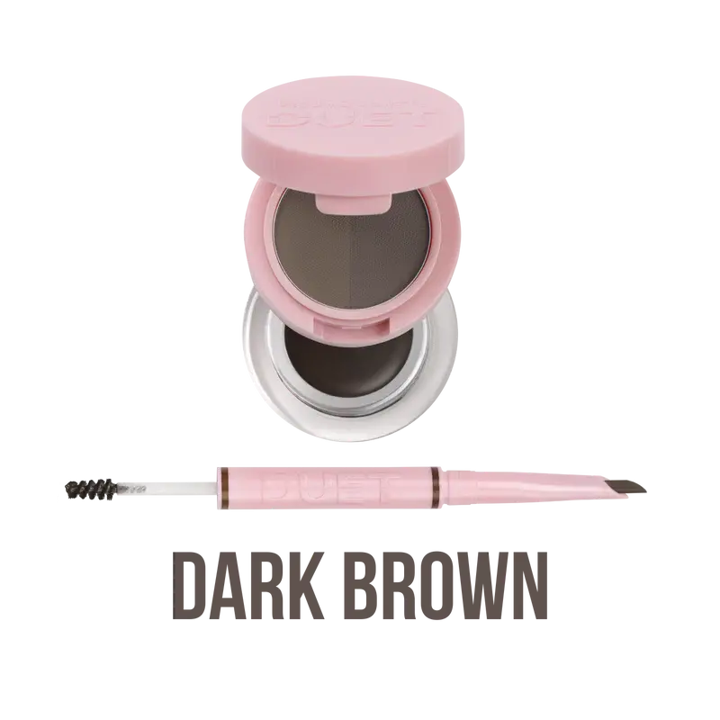 Duet Set De Cejas Dark Brown - Beauty Creations 1