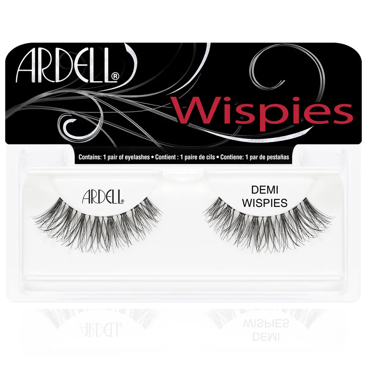 Pestañas Postizas Demi Wispies Invisiband Black - Ardell 1