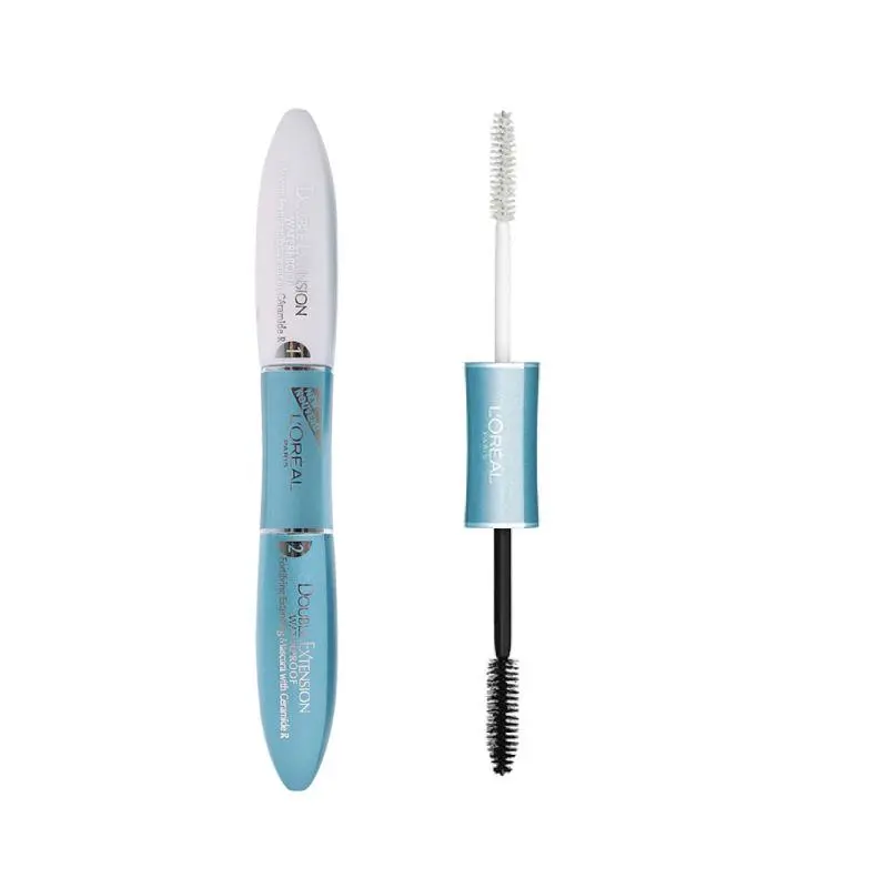 Double Extension Mascara A Prueba De Agua Negro - Loreal Paris 1