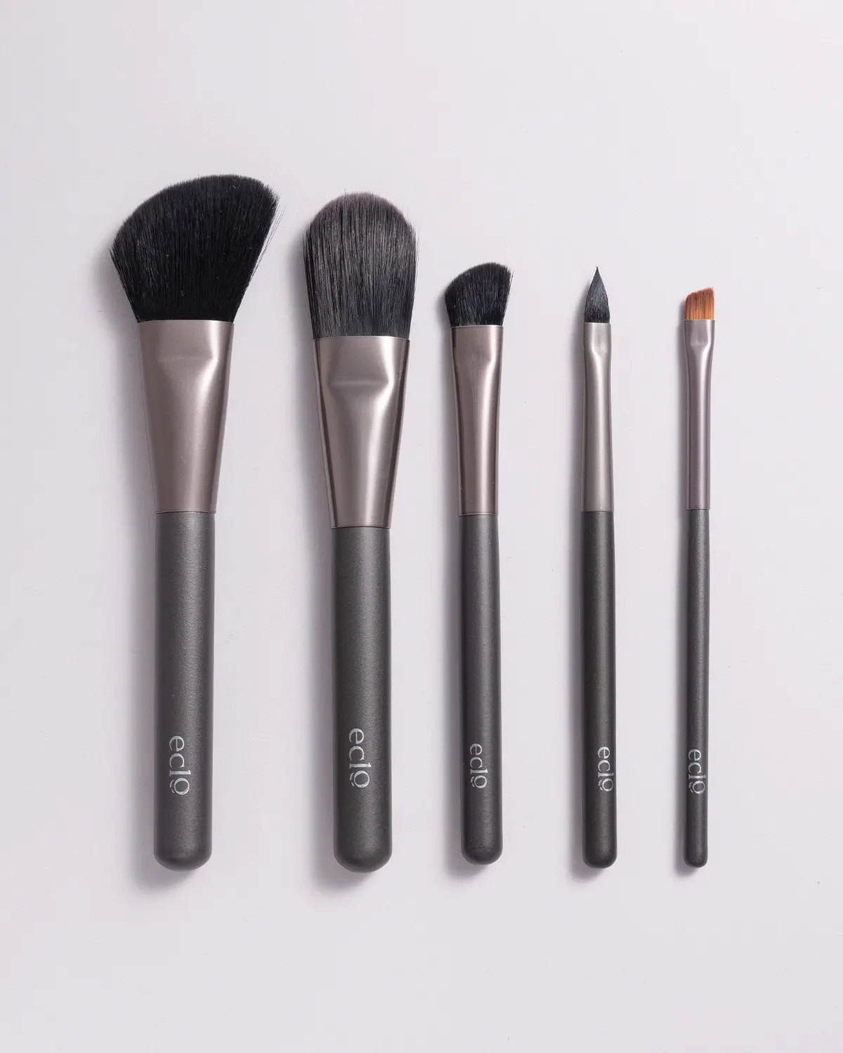 Kit De 5 Pinceaux Maquillage Éco-Responsables 1