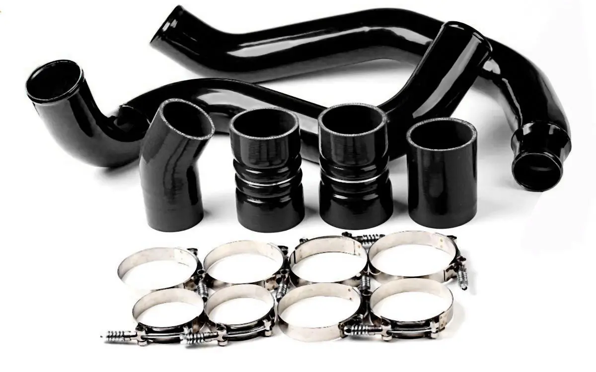 Ford 6.0L 2003-2007 Turbo Intercooler Pipe And Boot Kit Cac Tube Powerstroke 1