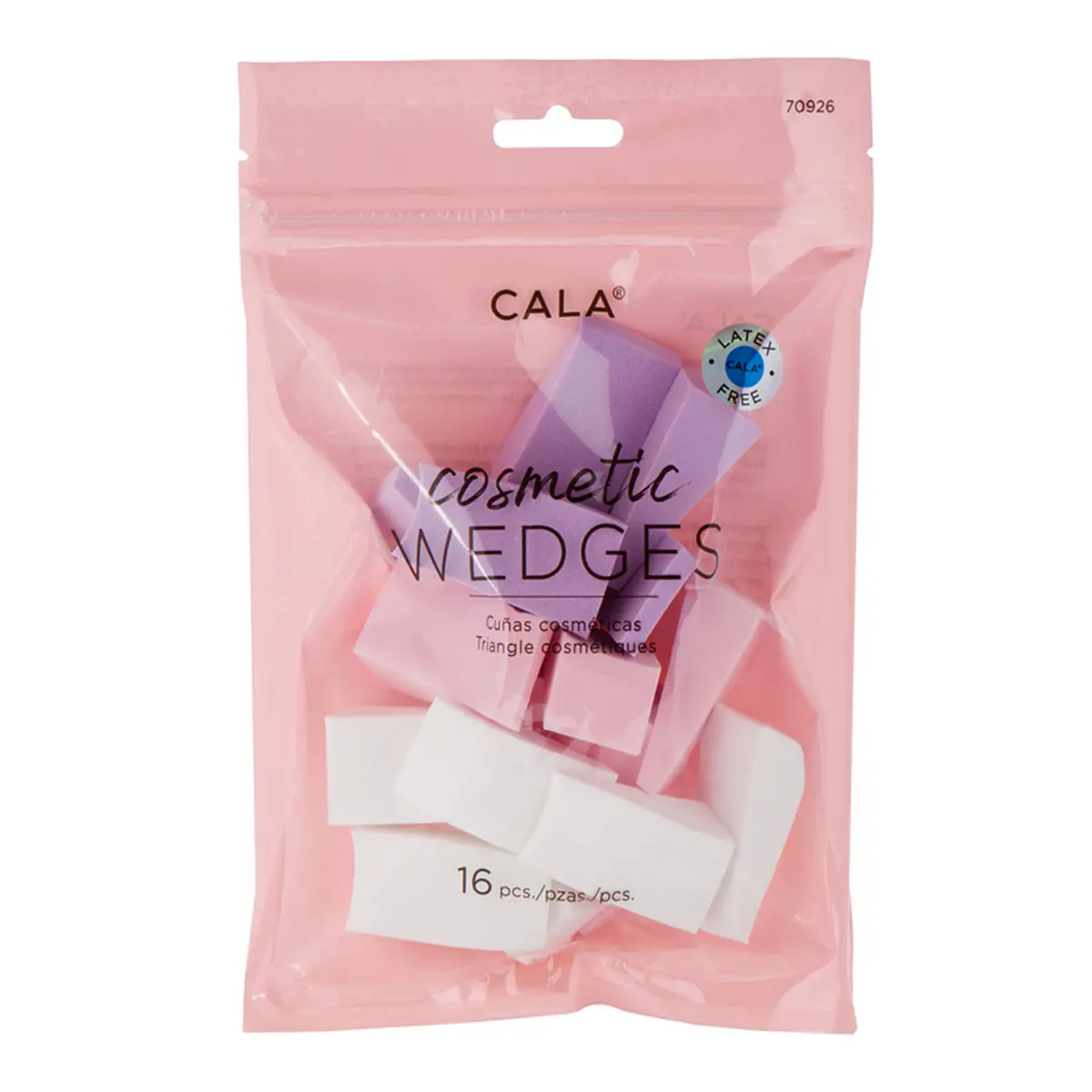 Esponjas En Cuñas Sin Látex Para Maquillaje 16 Piezas - Cala 1