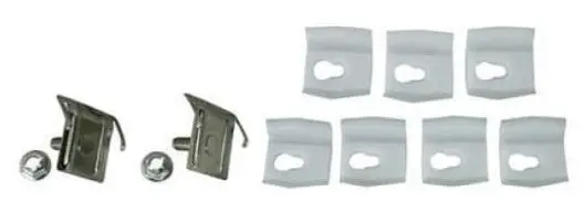 Clip Kit, Front Of Bed Molding, 68-72 Elcamino 1
