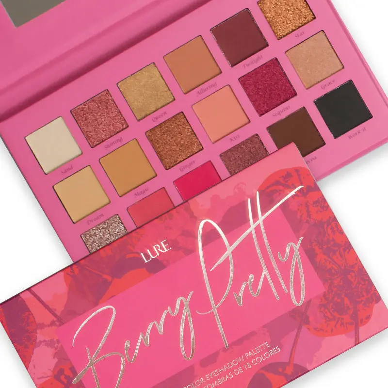 Fruity Collection Berry Pretty 18 Color Shadow Palette - Lure 1