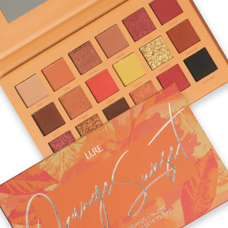 Fruity Collection Orange Sunset 18 Color Shadow Palette - Lure 1