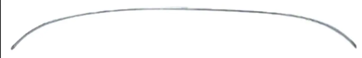Hood Rear Molding ,Used 70-72 Skylark Gs 1