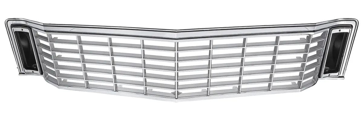 Front Grill, New Chrome Plastic 72 Monte Carlo 1