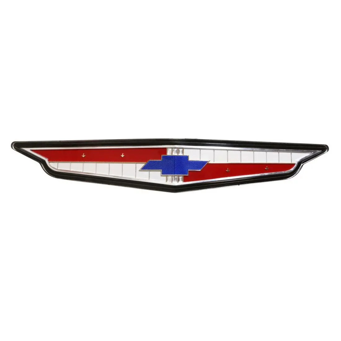 Grille Emblem, New, W/6Cyl, 61 Impala Belair 1