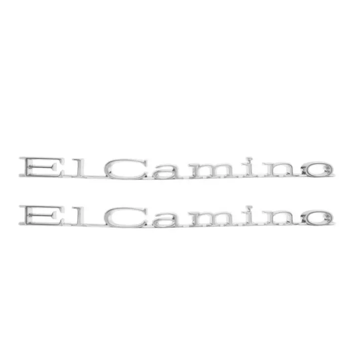Fender Emblems ( Elcamino ) 70, New, Pair 1