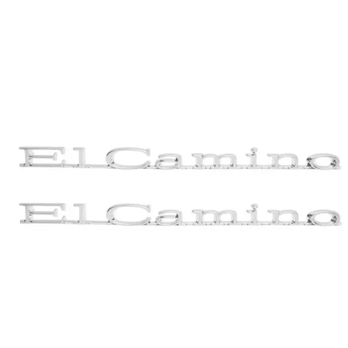 Fender Emblems ( Elcamino ) 71-77 New Pair 1