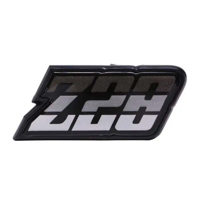 Gas Door Emblem ( Z28 ) Charcoal New 80 81 Camaro 1